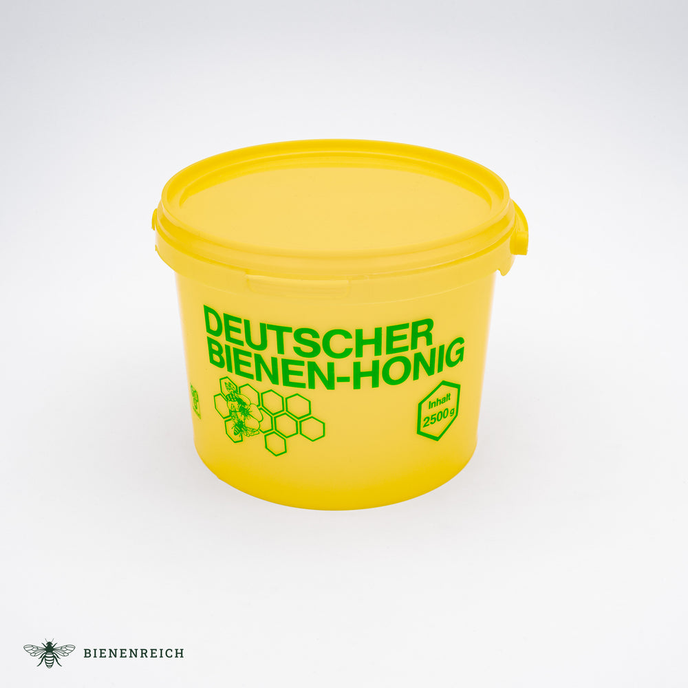 Honigeimer 2,5kg gelb inclusive Deckel